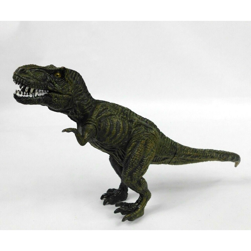 Tyrannosaurus Rex Dinosaur Figure Toy T-Rex with Moving Jaw Tail Arms Legs 9.5"